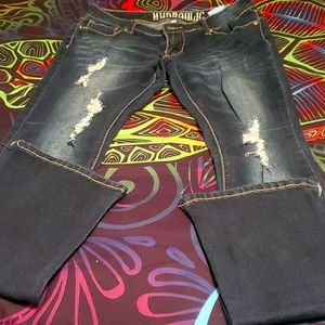 Hydraulic skinny bootcut jeans